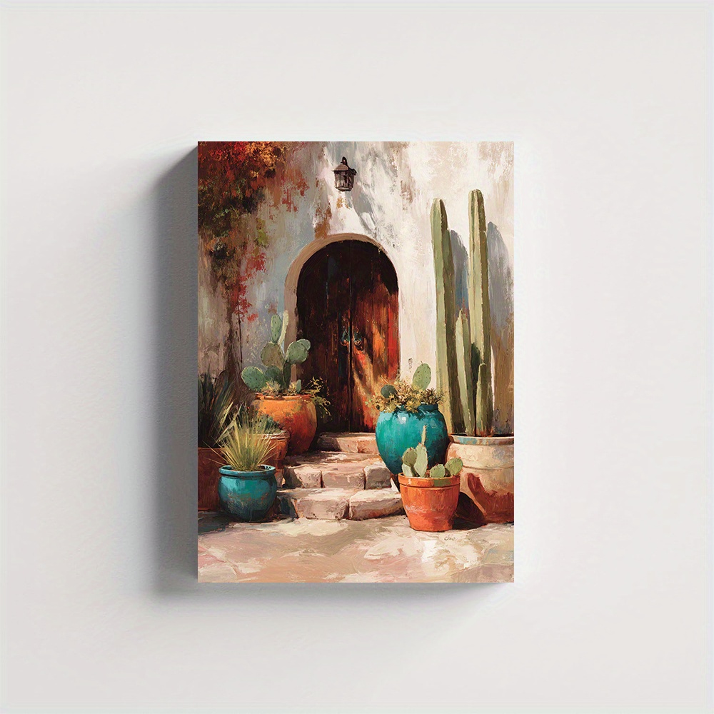 Terracotta Pot - (Без рамы) 2D-картина на холсте с