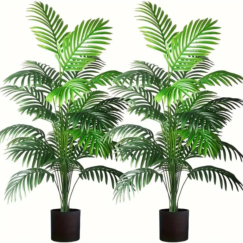 24-листья пальмы Areca, искусс – обзор и цена Fiddle Leaf Fig