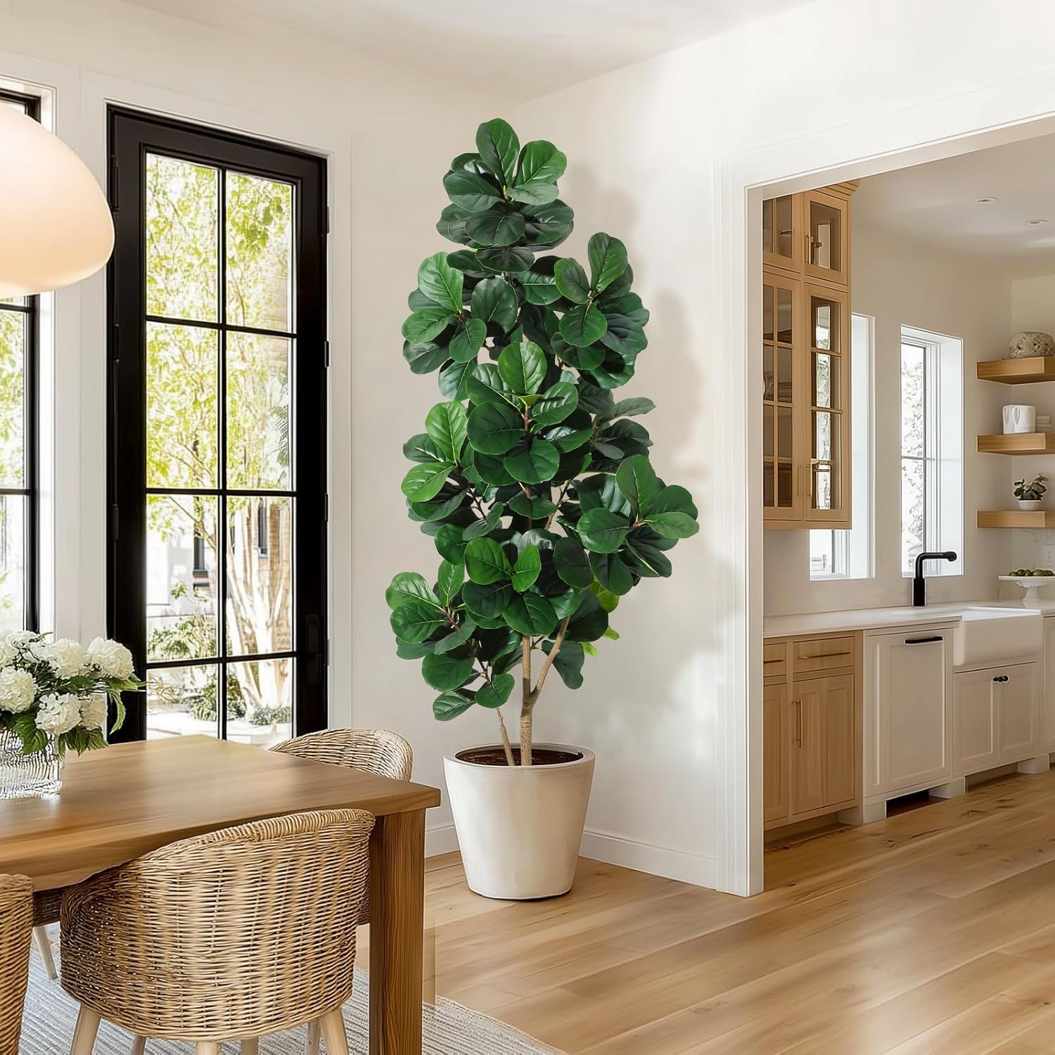 4-7 футов Fiddle Leaf Fig Tree – обзор и цена Fiddle Leaf Fig