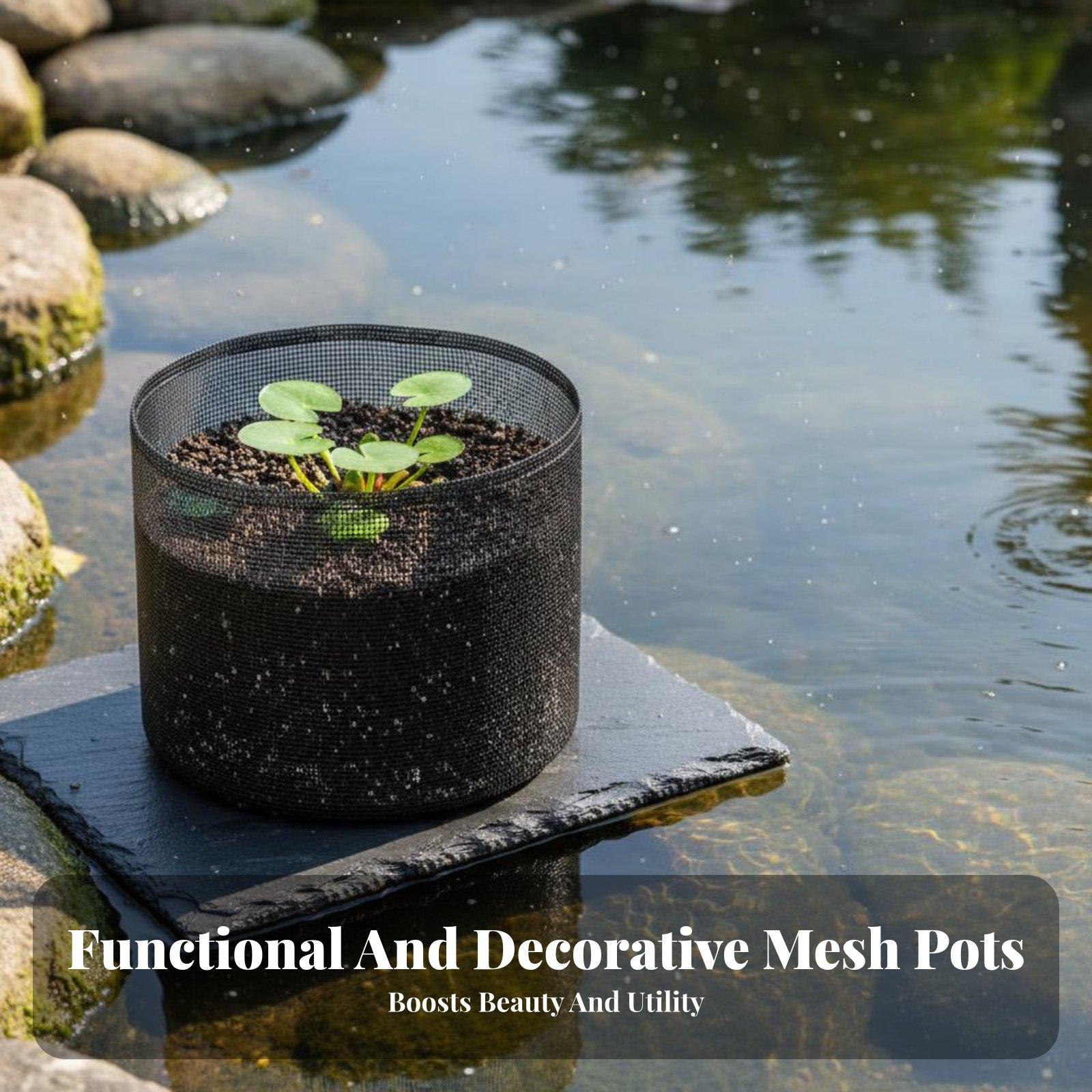 Набор из 4 сетчатых мешков для – обзор и цена Plant Pot