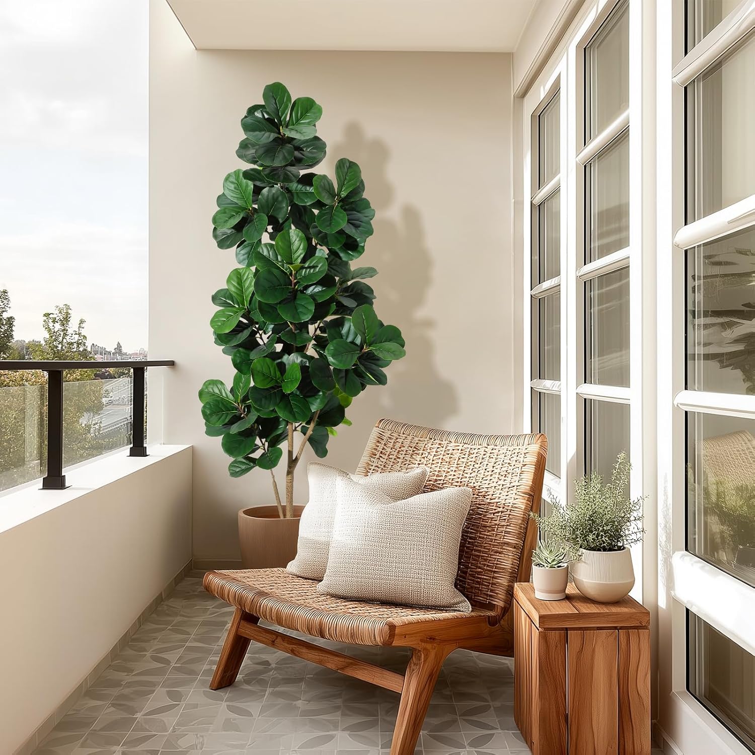 4 фута/5 футов/6 футов/7 футов – обзор и цена Fiddle Leaf Fig
